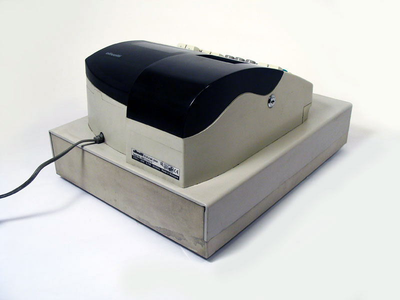 caja registradora olivetti ecr 2100 funciona 22x32.5x42 1u